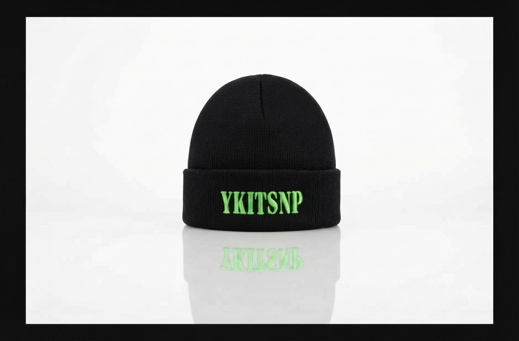 Black YKITSNP Beanie