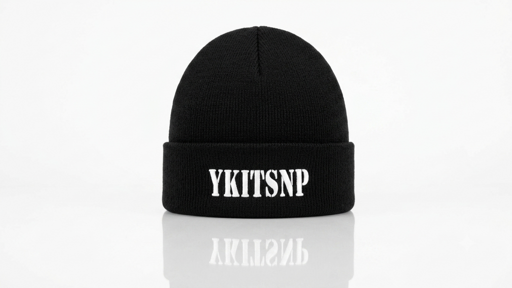 Black YKITSNP Beanie