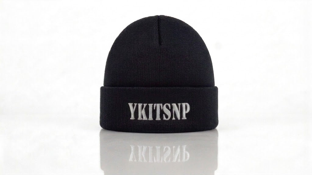 Black YKITSNP Beanie