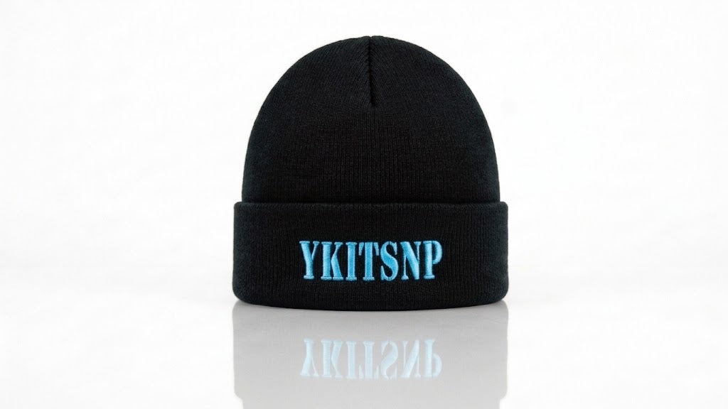 Black YKITSNP Beanie
