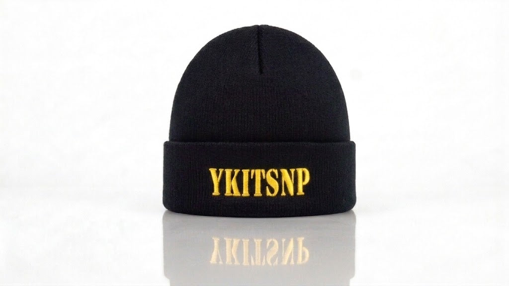 Black YKITSNP Beanie