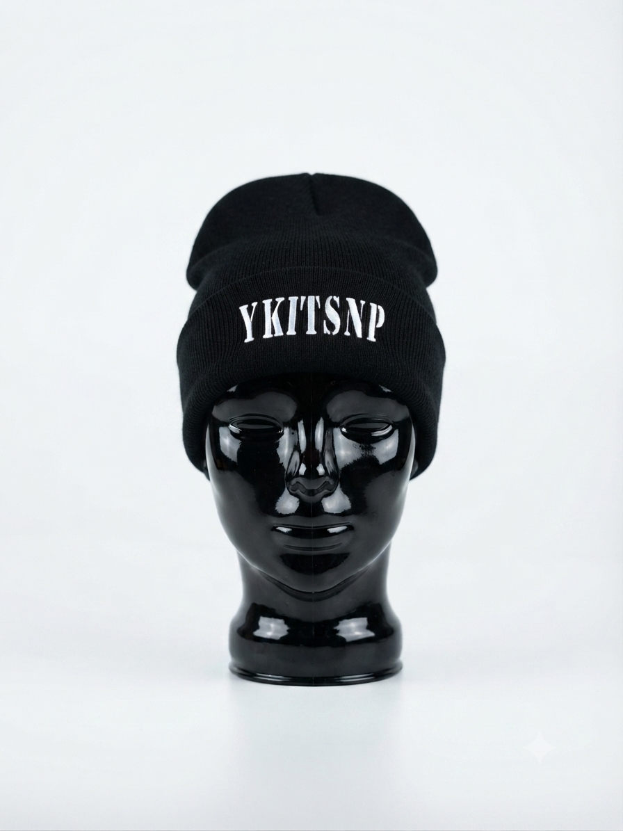 Black YKITSNP Beanie