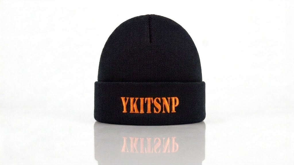 Black YKITSNP Beanie