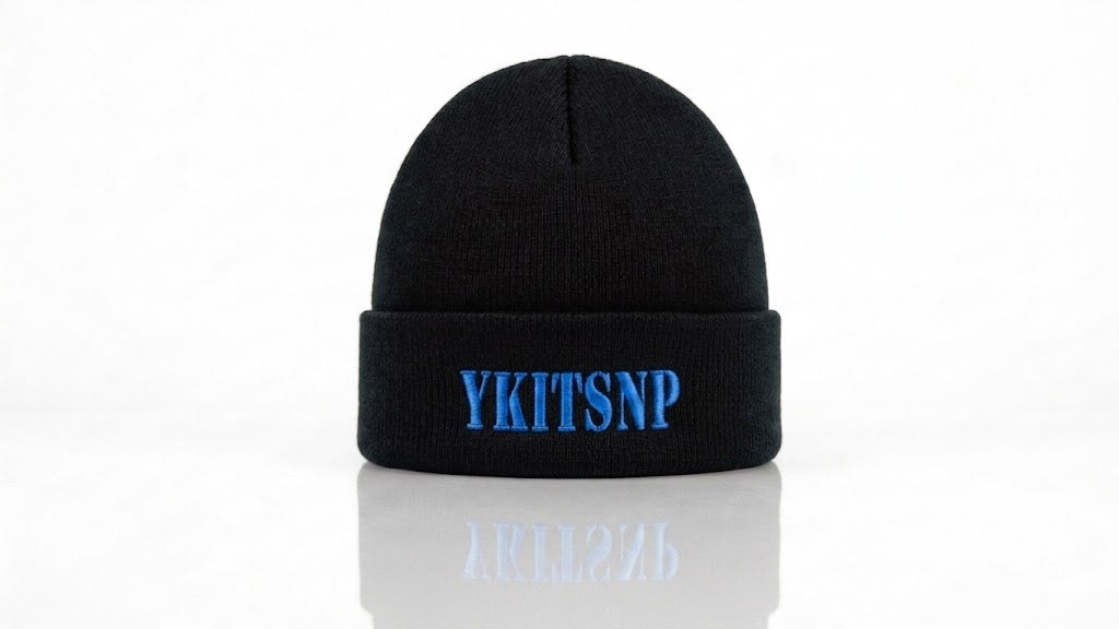 Black YKITSNP Beanie